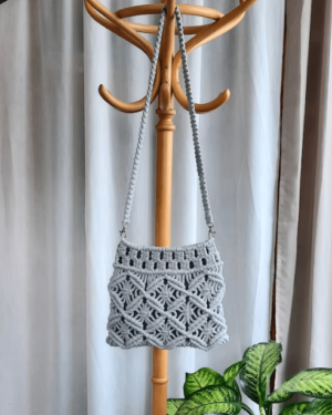 Arshlaza Macrame Elegant Boho Crossbody Bag