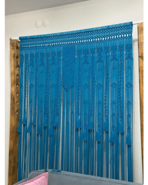 Arshlaza Macrame Curtain For Door or Window