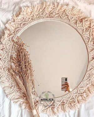 ARSHLAZA Decor Macrame Decorative Mirror [M08]4