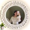 ARSHLAZA Macrame Decorative Mirror [MW105] Framed