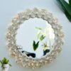 ARSHLAZA Macrame Round Mirror Art Boho Decor [MLIGHT]3