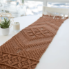 Arshlaza Macrame Coco Table Runner