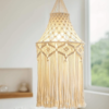 Arshlaza Macrame Lamp Shade Boho Hanging Pendant Light Cover