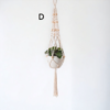 Arshlaza Macrame White Knitted Plant Hanger D