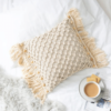 Arshlaza Macrame Woven Shadow Boho Pillow Covers